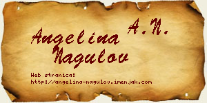 Angelina Nagulov vizit kartica